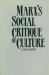 Marx's Social Critique of Culture