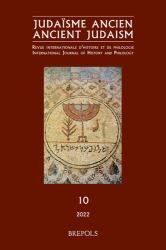 Judaisme Ancien - Ancient Judaism, 10 2022