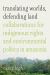 Translating Worlds, Defending Land : Collaborations for Indigenous Rights and Environmental Politics in Amazonia