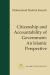 Citizenship and Accountability of Government : An Islamic Perspective