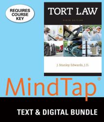 Bundle: Tort Law, 6th + LMS Integrated for MindTap Paralegal, 1 Term (6 Months) Printed Access Card