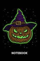 Notebook : Glowing Pumpkin Wizzard