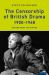 The Censorship of British Drama 1900-1968 Volume 4 : The Sixties