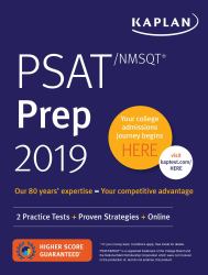 PSAT/NMSQT Prep 2019 : 2 Practice Tests + Proven Strategies + Online