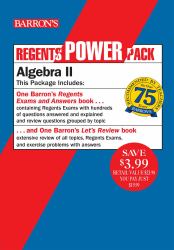 Regents Algebra II Power Pack : Let's Review Algebra II + Barron's Regents Exams and Answers: Algebra II