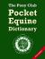 POCKET EQUINE DICTIONARY