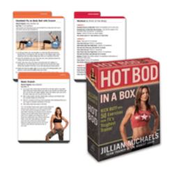 Jillian Michaels Hot Bod in a Box : Kick Butt with 50 Exercises from TV's Toughest Trainer