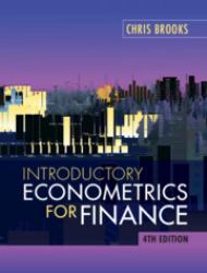 Introductory Econometrics for Finance