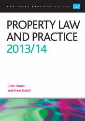 Property Law and Practice 2013/2014