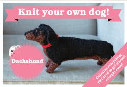 Best in Show: Dachshund Kit : Knit Your Own Dog