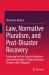 Law, Normative Pluralism, and Post-Disaster Recovery : Evaluating the Post-Disaster Relocation and Housing Project of Typhoon Ketsana Victims in the Philippines