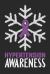 Hypertension Awareness : Christmas Snowfall College Ruled Hypertension Awareness Journal, Diary, Notebook 6 X 9 Inches with 100 Pages