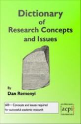 Dictionary of Research Concepts and Issues