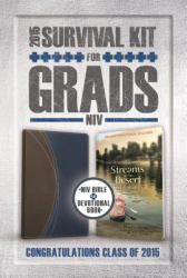 2015 Survival Kit for Grads, NIV : NIV Bible Plus Devotional Book Streams in the Desert