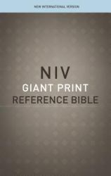 NIV Reference Bible Red Letter Edition [Giant Print]