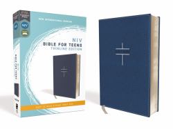 NIV Bible for Teens Thinline Red Letter Edition [Blue]