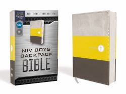 NIV Boys' Backpack Bible Compact Red Letter Edition [Yellow/Gray]