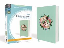 NIV Bible for Teens Thinline Red Letter Edition [Floral]