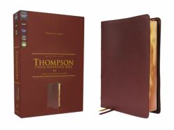 NKJV, Thompson Chain-Reference Bible : Genuine Leather, Calfskin, Burgundy, Red Letter, Comfort Print