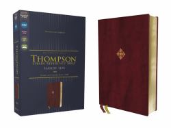 NIV Thompson Chain-Reference Bible, Handy Size, Red Letter, Comfort Print [Burgundy]