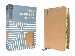 NIV, Student Bible, Personal Size, Thumb Indexed, Comfort Print [Tan]