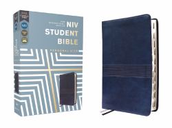 NIV, Student Bible, Personal Size, Thumb Indexed, Comfort Print [Navy]