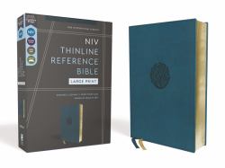 Niv, Thinline Reference Bible, Large Print, Red Letter, Comfort Print [Teal]