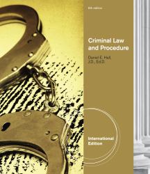 Criminal Law and Procedure