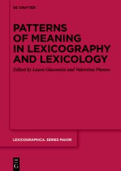 Patterns of Meaning in Lexicography and Lexicology