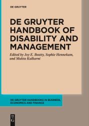 De Gruyter Handbook of Disability and Management