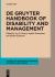 De Gruyter Handbook of Disability and Management