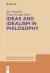 Ideas and Idealism in Philosophy