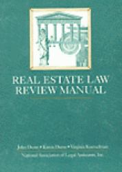 Real Estate Law Review Manual