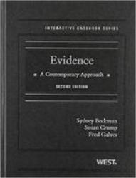 Beckman, Crump and Galves' Evidence : A Contemporary Approach