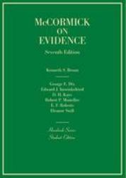 Evidence, 7th (Hornbook Series)