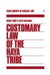 Customary Law of the Haya Tribe