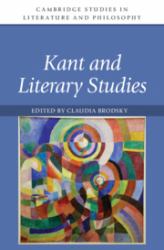 Kant and Literary Studies