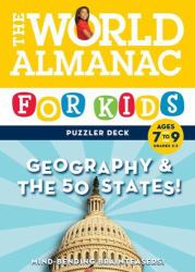 The World Almanac for Kids Puzzler Deck : Geography and the 50 States, Ages 7-9, Grades 2-3