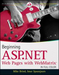 Beginning ASP. NET Web Pages with WebMatrix