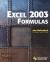 Excel 2003 Formulas