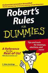 Robert's Rules For Dummies