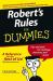 Robert's Rules For Dummies