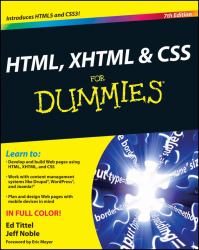 HTML, XHTML and CSS for Dummies