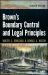 Brown's Boundary Control and Legal Principles