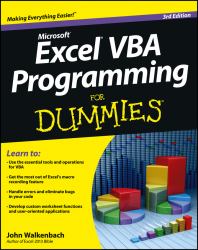 Excel VBA Programming for Dummies®