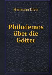 Philodemos Über Die Götter