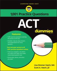 Act : 1,001 Practice Questions for Dummies