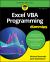 Excel VBA Programming for Dummies