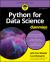 Python for Data Science for Dummies