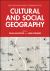 The Wiley Blackwell Companion to Cultural and Social Geography